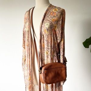 J Crew Devon Camera Bag Brown